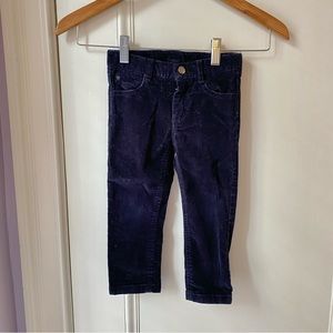 Jacadi Blue Corduroy Pants